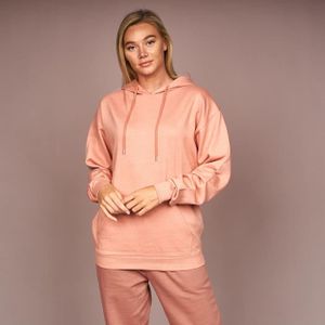 Shownicer Sweat Shirt Femme Sweatshirt Fille sans Capuche Casual L/âche Col Rond Automne Hiver Vintage Chic Jumper Manches Longues Pull-Over Streetwear Top