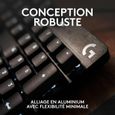 Clavier gamer - Filaire - Logitech G - G413 TKL SE - Rétroéclairé - AZERTY - Noir-3