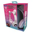 Casque audio 2-en-1 avec oreilles de chat LEXIBOOK - Bluetooth 5.0 - Rose - Pour enfants à partir de 4 ans-4