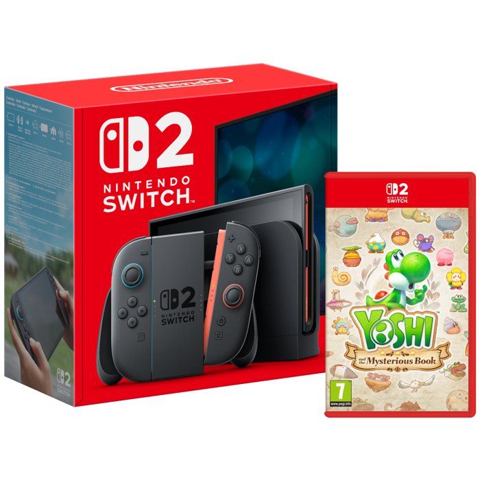 Pack Nintendo : Console Nintendo Switch 2 (Batterie remplaçable) + Yoshi and the Mysterious Book