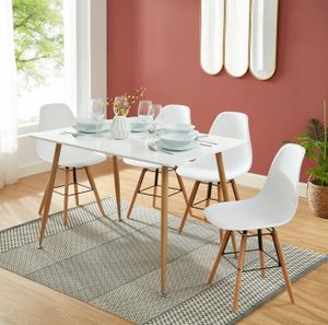 Table A Manger Avec Chaises Damia Ensemble Table A Manger 4