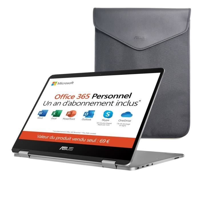 Vente PC Portable ASUS PC portable Vivobook Flip Tactile TP401MA-BZ078TS 14''HD -Pentium N5000 -RAM 4Go -Stockage 64Go -W10 HomeS +Microsoft 365 +étui pas cher Vente PC Portable ASUS PC portable Vivobook Flip Tactile TP401MA-BZ078TS 14''HD -Pentium N5000 -RAM 4Go -Stockage 64Go -W10 HomeS +Microsoft 365 +étui pas cher