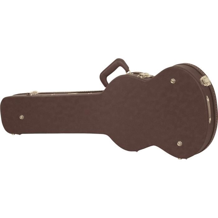 GATOR Etui en bois de luxe pour Guitare Electrique SG - Marron