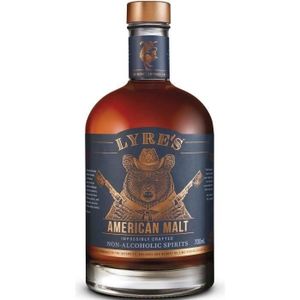 APERITIF SANS ALCOOL Lyre'S - American Malt - Bourbon Sans alcool - 70 