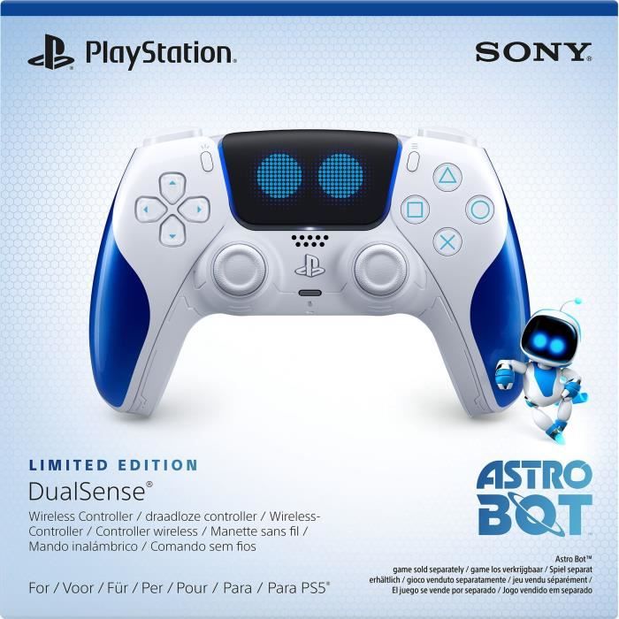 Sony Manette sans fil DualSense - Édition limitée ASTRO BOT Joyful pas cher