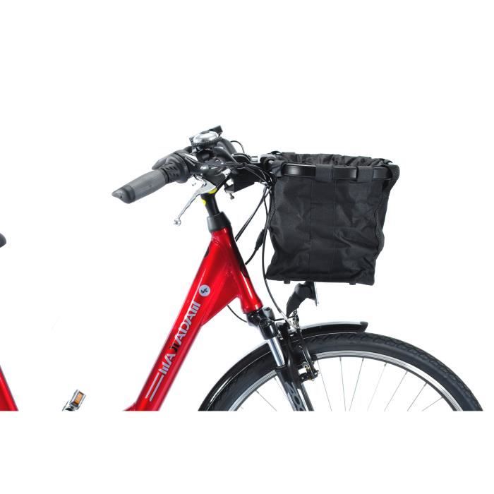 MAKADAM VAE E balade 28 55km 7 vitesses SHIMANO Freins Vbrake Cadre Alu Femme Rouge Cdiscount Sport