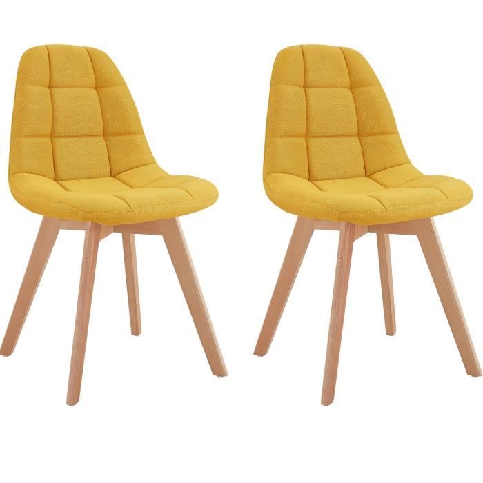 chaise jaune
