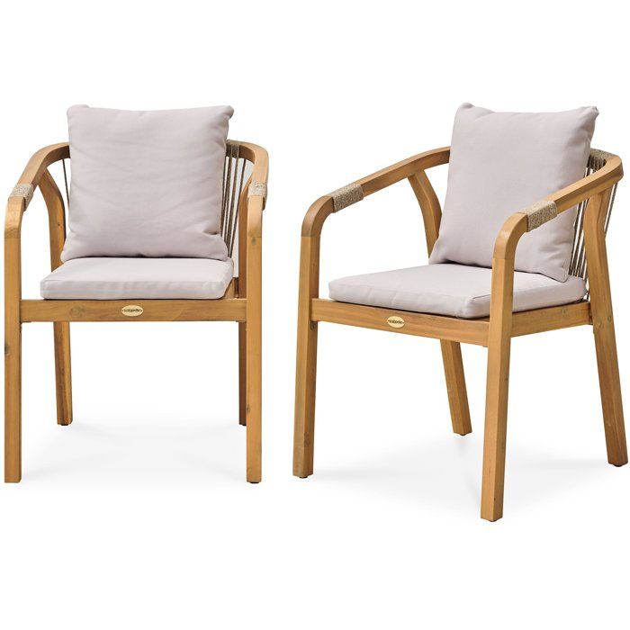 Lot de 2 fauteuils de jardin - DCB GARDEN - Serena-FT Lot de 2 fauteuils de jardin - DCB GARDEN - Serena-FT