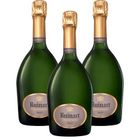 Champagne R de Ruinart Brut - 75 cl x3