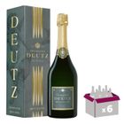 Champagne Deutz Brut Classic avec étui x6