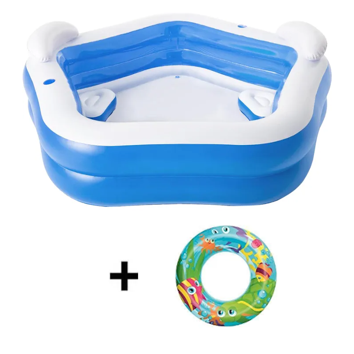 Bestway Piscine Gonflable Pour Enfants Family Fun - vue 3