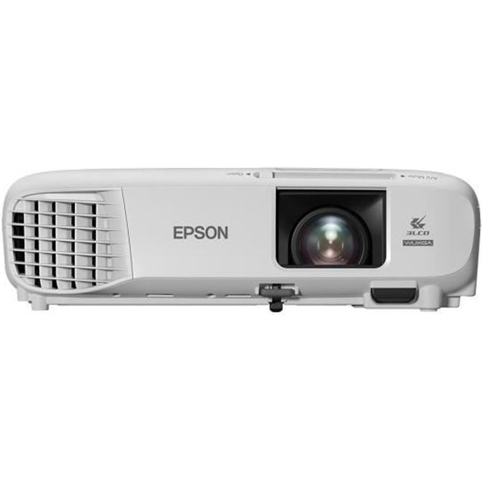 Mini Projecteur 3000 Lumens 1080P Support/é Portable Vid/éoprojecteur Full HD HDMI//VGA//AV//TF//USB Compatible avec Accueil Cin/éma 50000 Heures Multim/édia Cin/éma Maison LED R/étroprojecteur