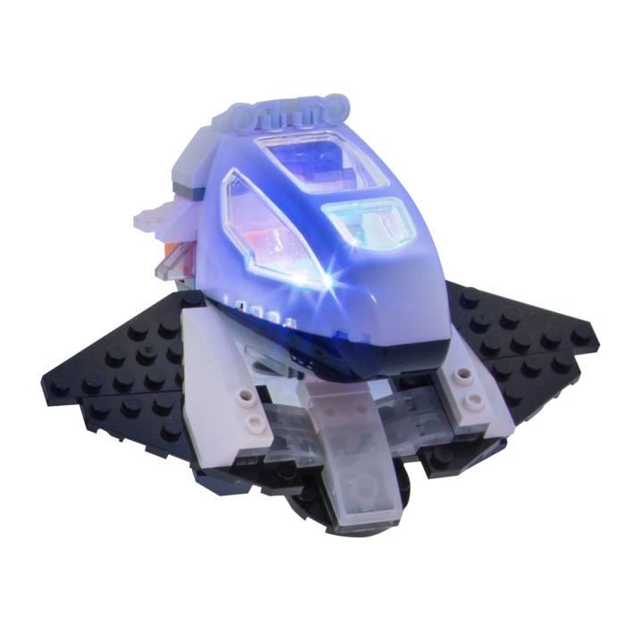 Laser Pegs, Navette Spatiale - 4 en 1 - 117 pcs, Construction, brique lumineuse, Jouet pour enfants dès 8 ans, LAU06