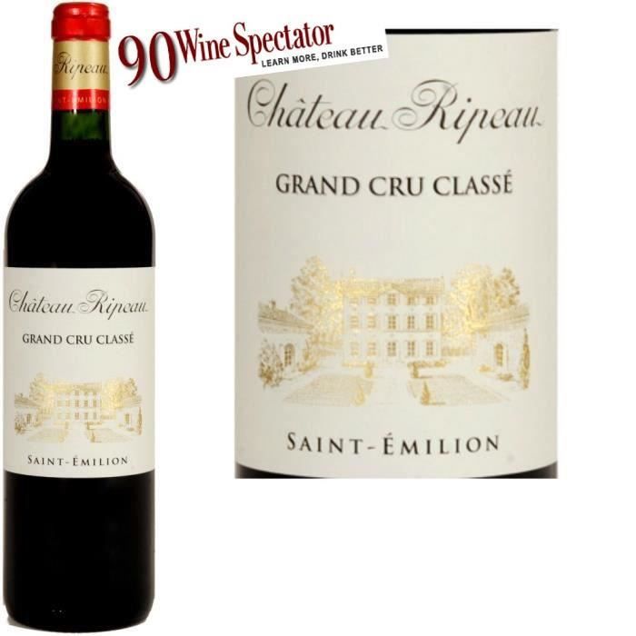 Château Ripeau Saint Emilion Grand Cru 2009 x1 - La cave Cdiscount