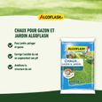 ALGOFLASH Chaux pour gazon et jardin - 10 kg-1
