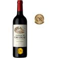 Vin rouge medaille or