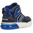 GEOX Sneakers J Grayjay Bleu Marine/Bleu Royal Enfant-1
