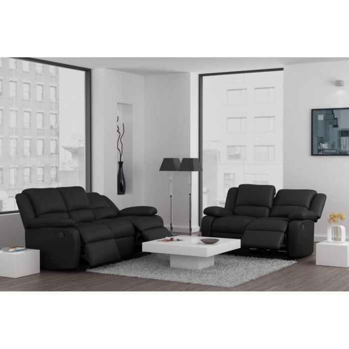 Ensemble canapés et fauteuil en cuir à donner im Kanton Waadt Ensemble canapés et fauteuil en cuir à donner im Kanton Waadt