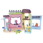 Littlest Petshop - HASBRO - Le café - Fille - 4 ans - Distributeur de friandises - Accessoires - Deco Clips
