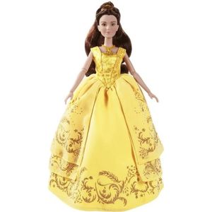 POUPÉE DISNEY PRINCESSES - BELLE Robe de bal - Poupée 30cm