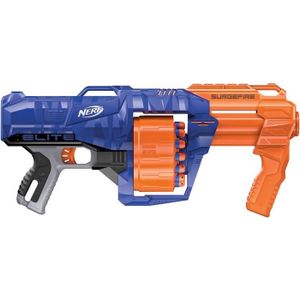 PISTOLET BILLE MOUSSE NERF ELITE - Surgefire + 15 Fléchettes - Jeu de Ti PISTOLET BILLE MOUSSE NERF ELITE - Surgefire + 15 Fléchettes - Jeu de Ti