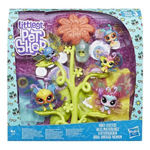 FIGURINE - PERSONNAGE Pack de 6 Petshops Papillons Premium - LITTLEST PE