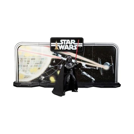 Figurine Star Wars - Coffret Edition 40e Anniversaire HASBRO - Dark Vador 15cm inclus