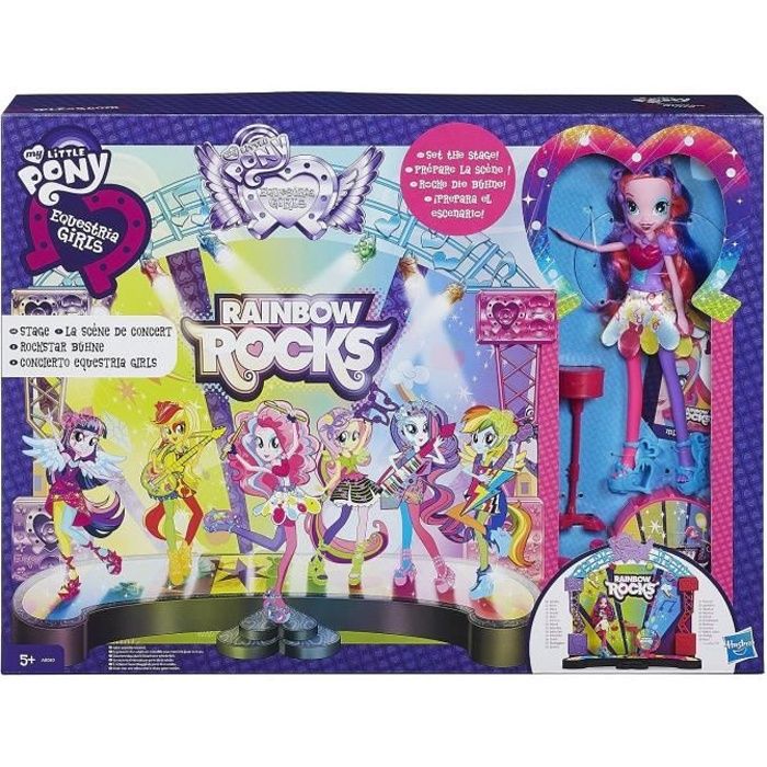 Lot De 6 Poupées My Little Pony Equestria Girl 9 Pouces (Hasbro) Avec Accessoires