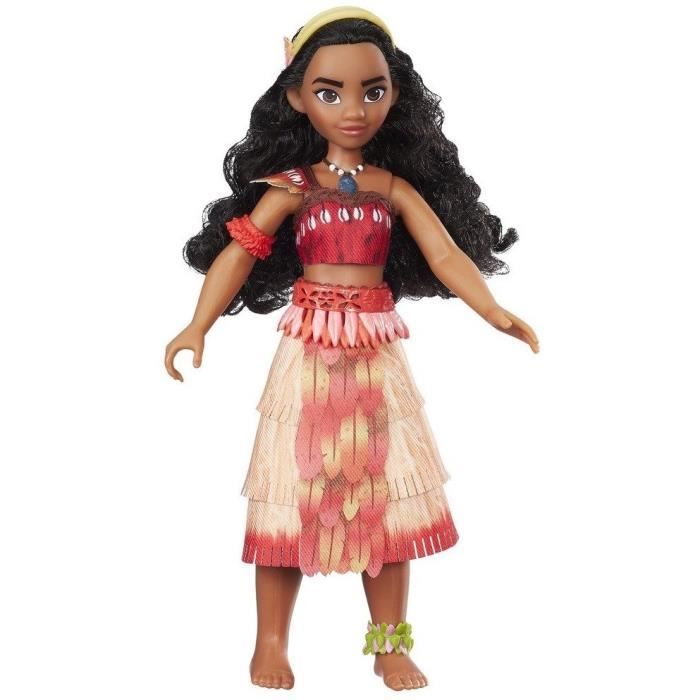 Poupée - Vaiana qui chante - Disney, Hasbro - 30 cm - 2015. - Label Emmaüs