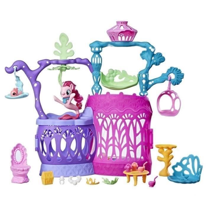 Figurine My Little Pony - PINKIE PIE Lagune de Corail - Univers Bulles Magiques - HASBRO