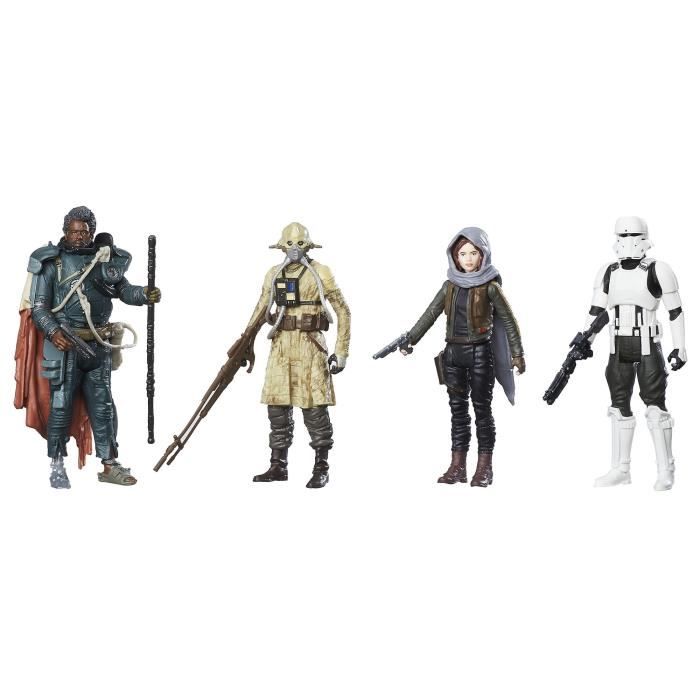 HASBRO Star wars rogue one - pack figurines 2017 jedha revolt 10 cm HASC1231