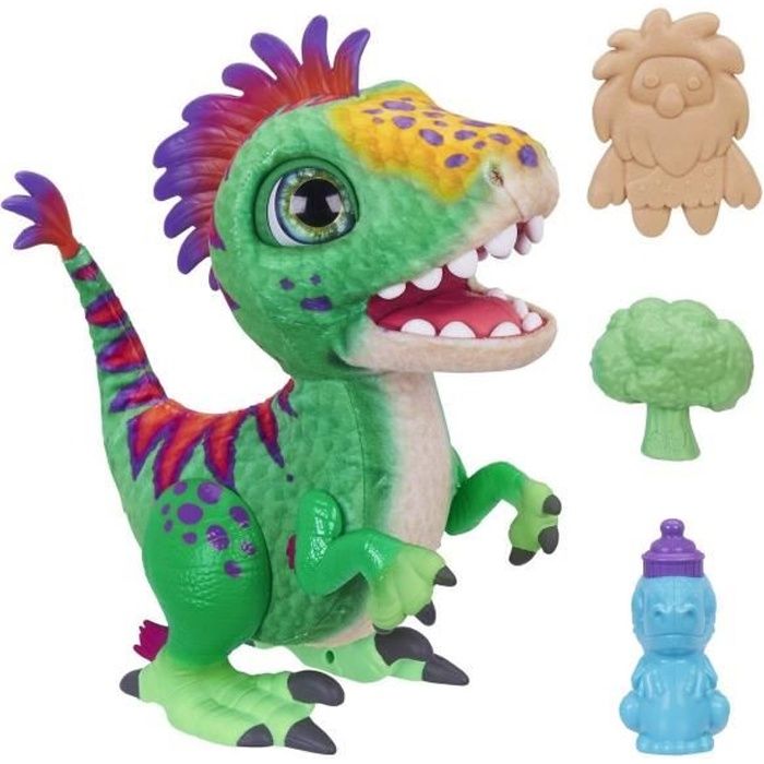 FURREAL FRIENDS - Regalorex Dino le Dinosaure Gourmand - Peluche