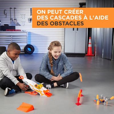 Voitures Mousse Nerf Nitro - Lot De 3 Pour Blasters - Cascades Et Courses Fun Dès 5 Ans
