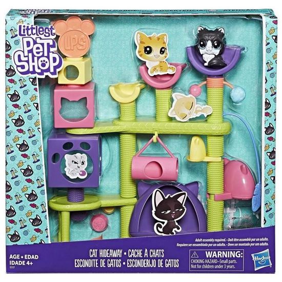 Littlest Petshop L Arbre A Chat Mini Figurine A Collectionner Cdiscount Jeux Jouets