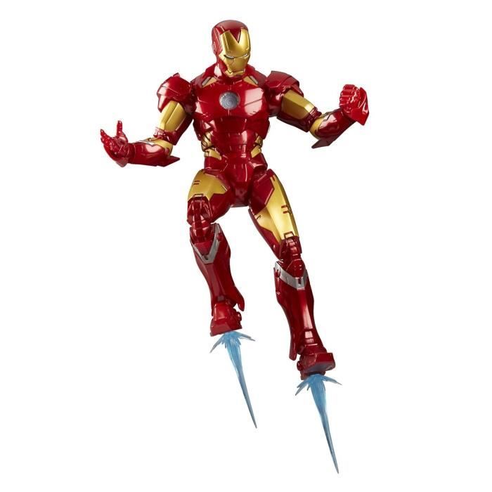 Figurine Premium Marvel Legends 30cm - Iron Man - Avengers - Rouge - 30  points d'articulation - Cdiscount Jeux - Jouets