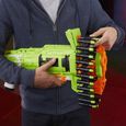 Pistolet Nerf Zombie Ripchain - NERF - Modèle Ripchain - Chaîne à 25 fléchettes-2