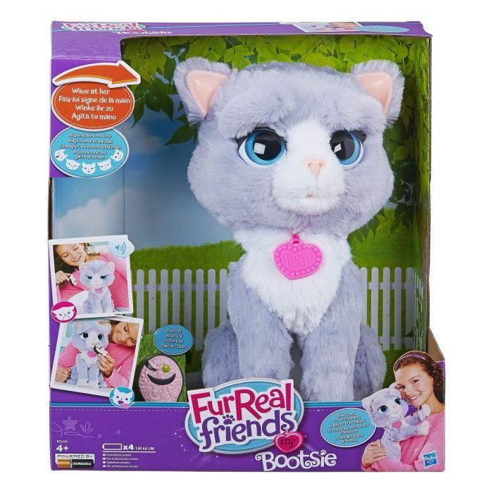 Chat peluche interactive hot sale