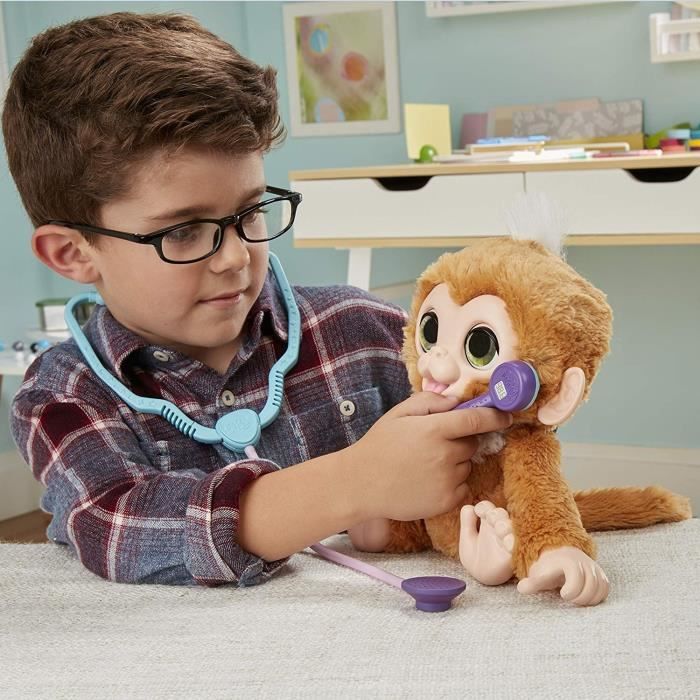 Zandi le bébé singe va chez le médecin hot sale
