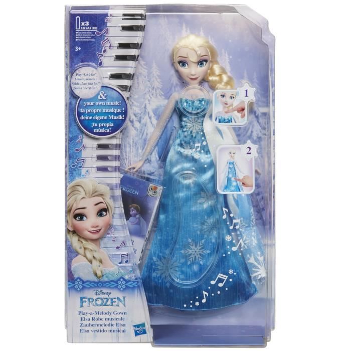 Disney Reine des Neiges C0455EU40 Elsa Robe Musicale : Hasbro