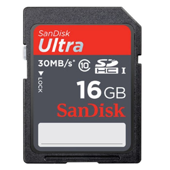 SanDisk SDHC class 10 Ultra