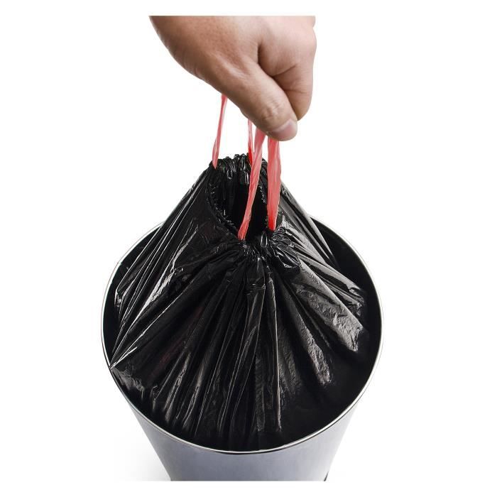 KITCHEN MOVE Lots de 10 sacs poubelle 50 L - Cdiscount Au quotidien