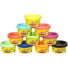 PLAYDOH Pâte à modeler PLAY-DOH - Couleurs Party Tube - 10 pots de 28g chacun