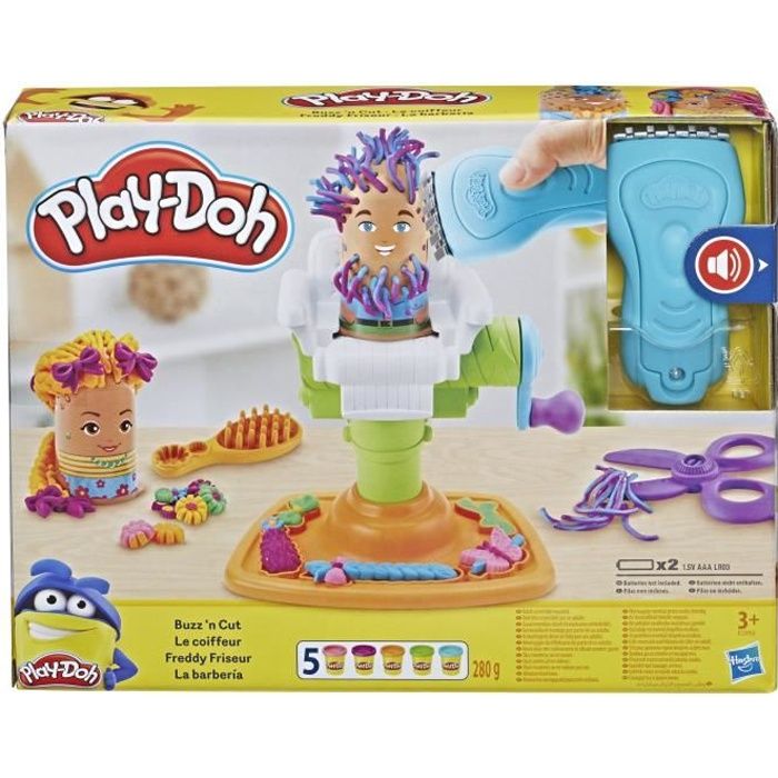 PLAY-DOH - Pâte à Modeler - Le Coiffeur - Enfant - Mixte - 3 ans et plus