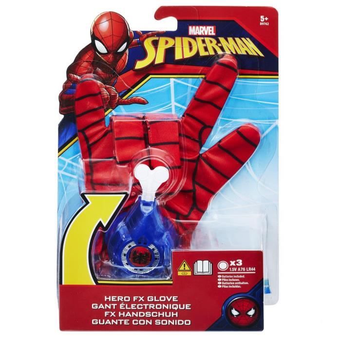Jouets SpiderMan - Lanceur et gants, Cape et bandeau, Masque éclat avec  Montre - Pour Enfants Halloween Noël - Cdiscount Jeux - Jouets
