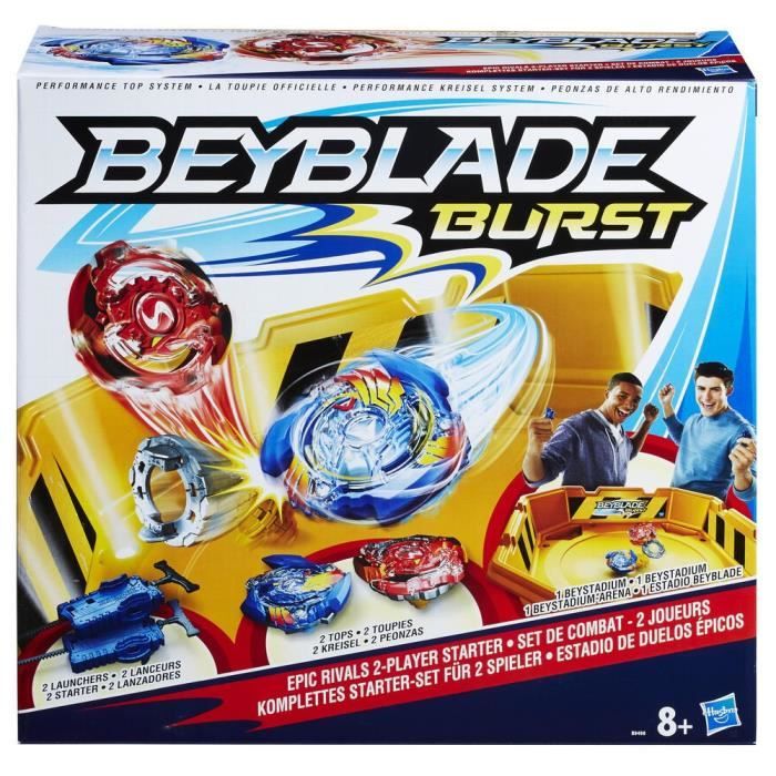 Set de combat Beyblade Burst Speedstorm Motor Strike - arène Beystadium - 2  toupies et 2 lanceurs - Cdiscount Jeux - Jouets