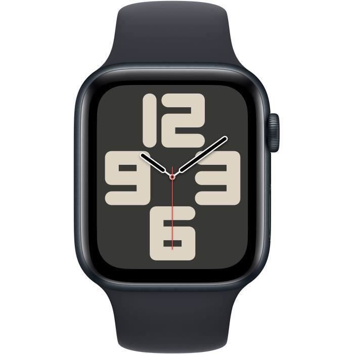 Apple Watch SE GPS - 44mm - Boîtier Midnight Aluminium - Bracelet Midnight  Sport Band - S/M - Cdiscount Téléphonie