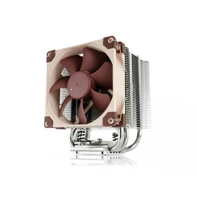 Noctua NH U9S Refroidisseur de processeur pour : LGA1700 LGA1200 LGA1156 LGA1155 LGA1151 LGA1150 LGA2066 LGA2011 0 LGA2011 3 Square ILM AM4 AM5 aluminium et cuivre 92 mm - vue 5
