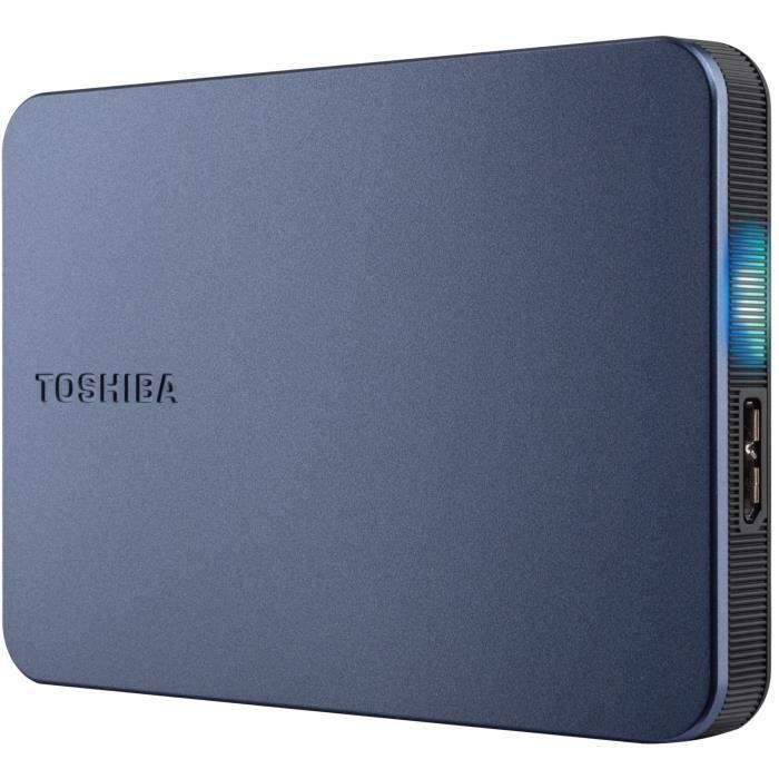 Disque dur externe TOSHIBA Canvio Gaming - 25 - 2 To - USB 3.2 Gen 1 - Compatible avec PlayStation / Xbox / PC - Silver