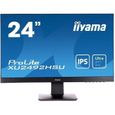 Ecran PC - IIYAMA ProLite XU2492HSU-B1 - 23,8" FHD - Dalle IPS - 4ms - DisplayPort/HDMI-0