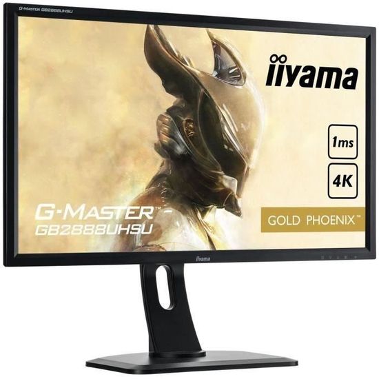 IIYAMA GB2888UHSUB1 - Ecran 28" 4K - Dalle TN - 1ms - HDMI / DisplayPort / VGA  - AMD FreeSync